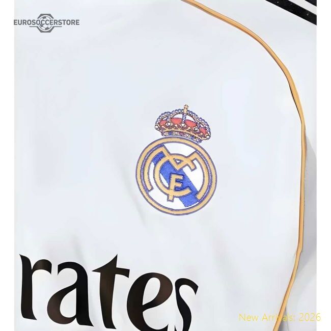 2025-2026 Real Madrid Long Sleeve Main Jersey - Fantastic Value