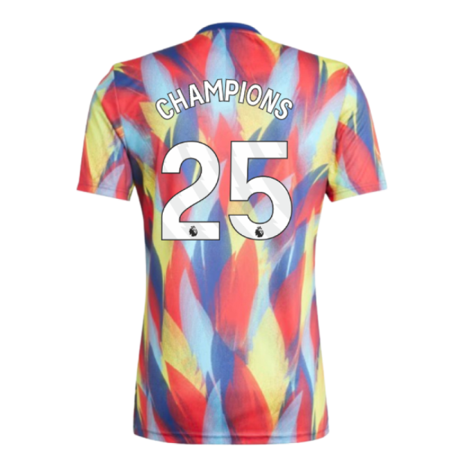 2025-2026 Arsenal Pre-Match Shirt (Victory Blue) (Champions 25) (Fa...