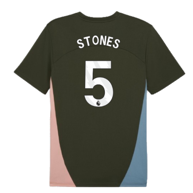 2024-20 Man City Training Jersey Stones #5 Edition L M S