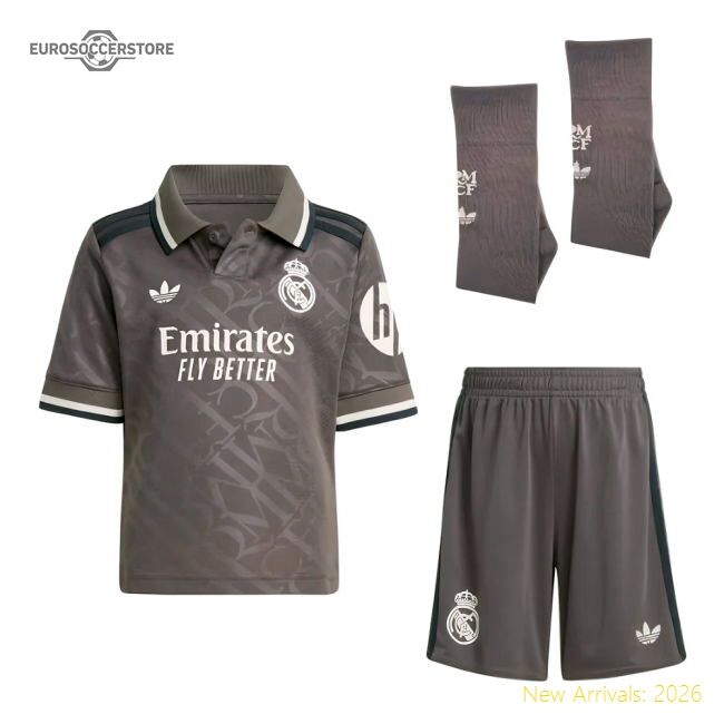 High-quality 2024-2025 Real Madrid Third Youth Kit (modric 10)