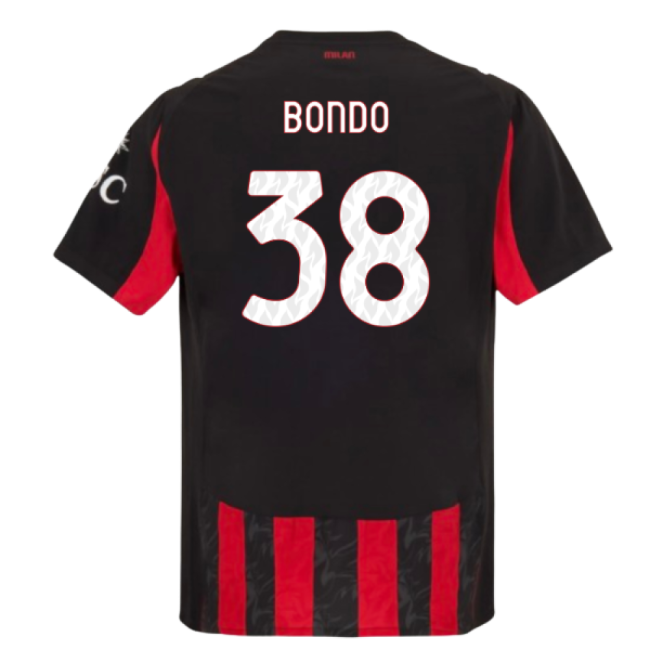 2025-2026 AC Milan Soccer Club Home Jersey (3)