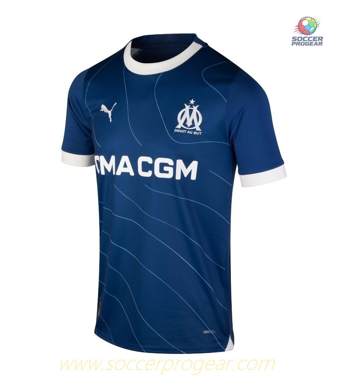 OM Match Quality 2023 2024 AWAY KIDS KIT JERSEY
