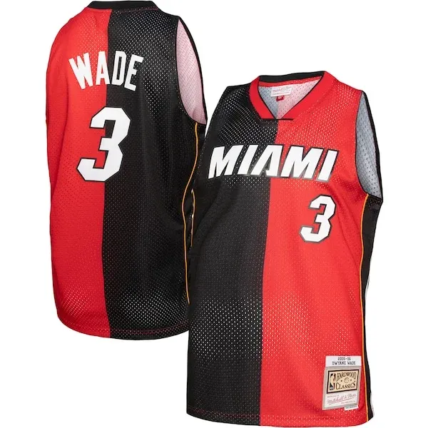 Dwyane Wade MIA Swingman Jersey - premium authentic-jersey - Red