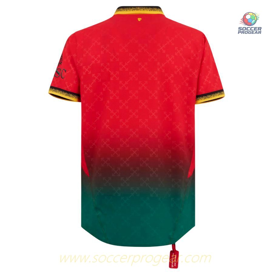 Milan AC Fourth Team Jerseys Off White Red 2024/25 Collection