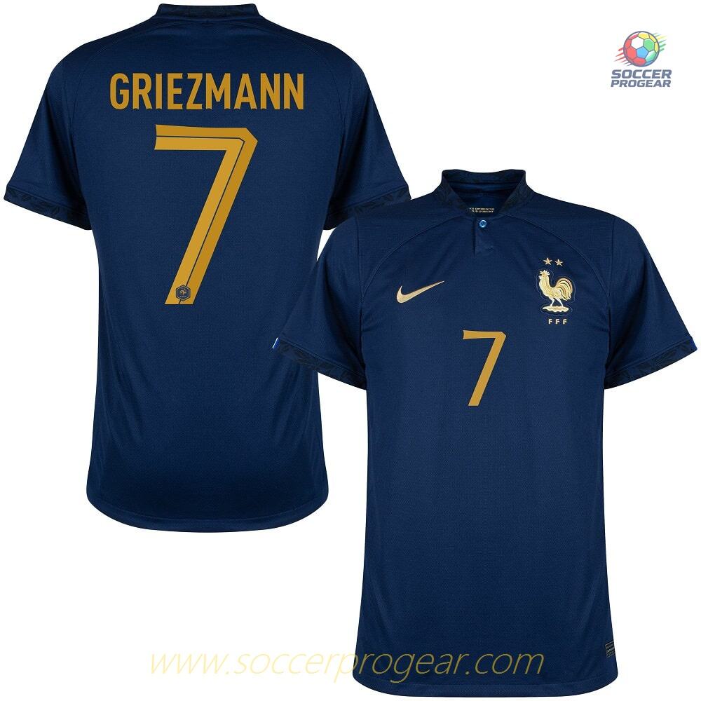 GRIEZMANN 2022 WORLD CUP FRENCH TEAM HOME JERSEY