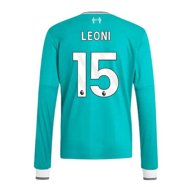 Faithful Liverpool Liverpool Long Sleeve Third Shirt Kids Leoni #1...