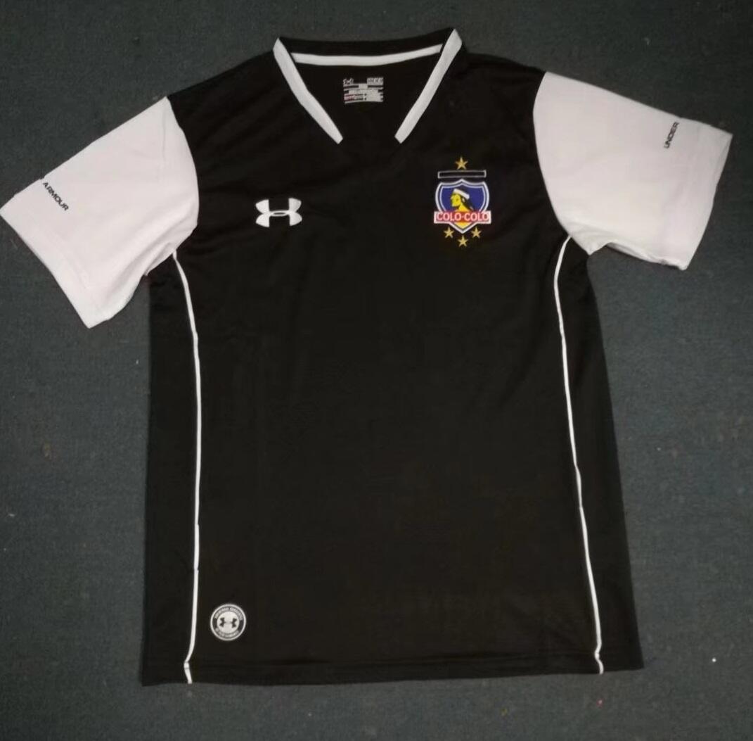 Colo-Colo Away 201718 Black Soccer Jersey Shirt - Official Replica