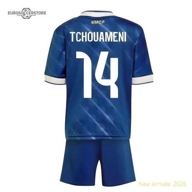 2025-2026 Real Madrid Third Youth Kit (tchouameni 14) - Collectors Item
