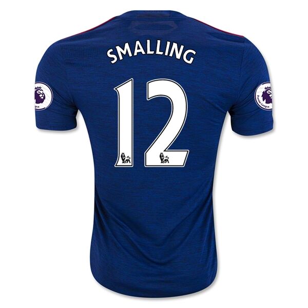 Manchester United Away 2016-17 12 SMALLING Soccer Jersey Shirt -