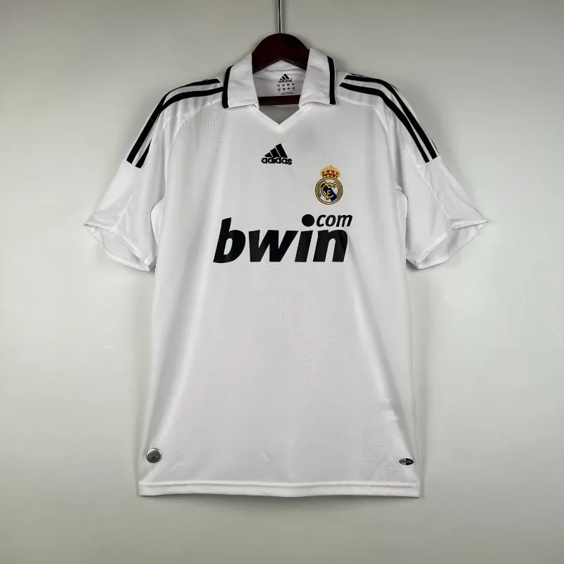 2008-2009 Real Madrid Jersey retro kit