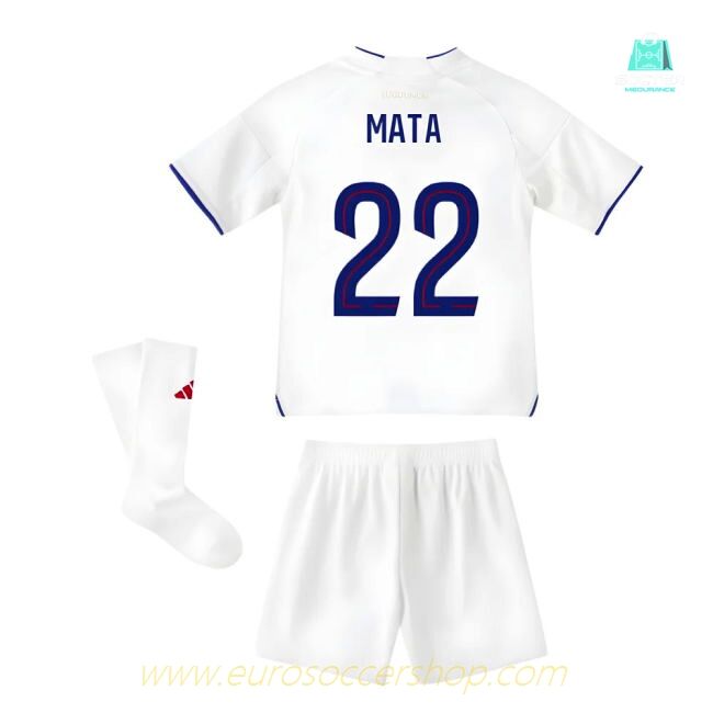 2025-2026 Olympique Lyon Home Mini Kit (Mata 22)