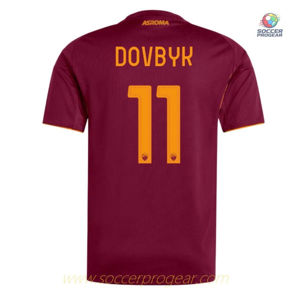 AS Roma Home Team Shirt 2025-26 Edition Dovbyk