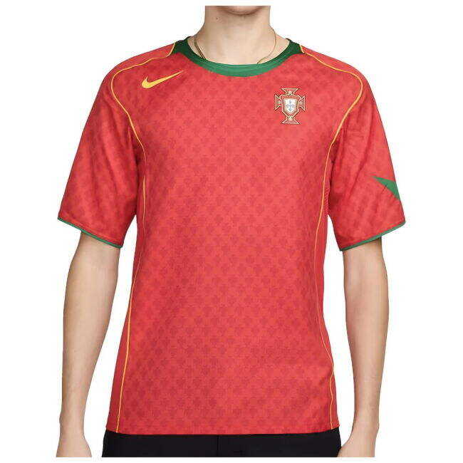Low Cost Portugal 2004 Reissue Home Shirt Fashionable