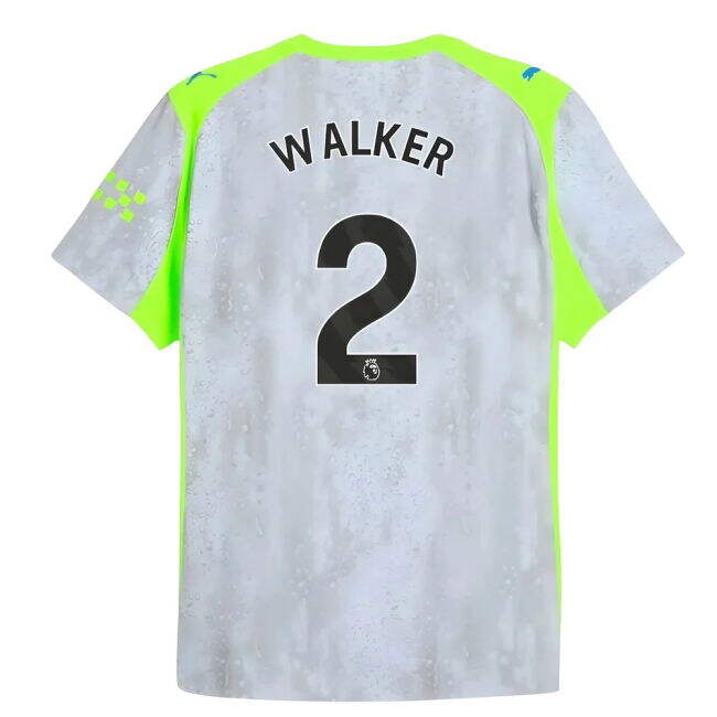 True Football Man City Authentic Third Shirt Walker #2 Superior Cr...