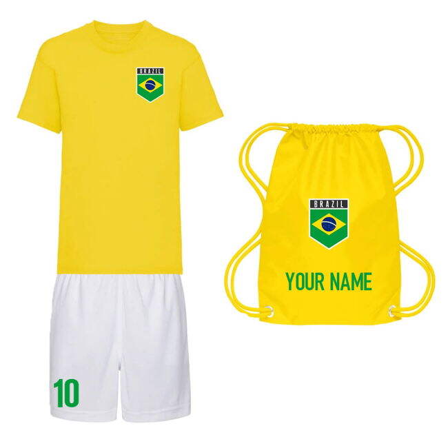 Updated Lightweight Brazil Home Team Kit