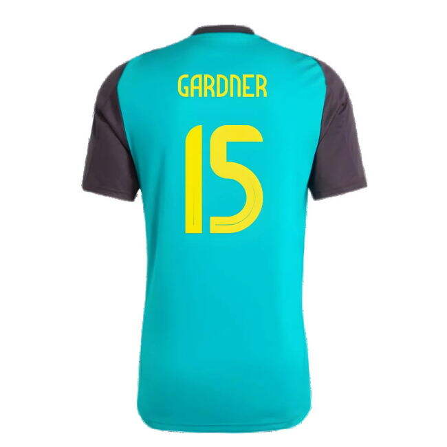 2024-2025 Jamaica Training Jersey (Green) (Gardner 15)