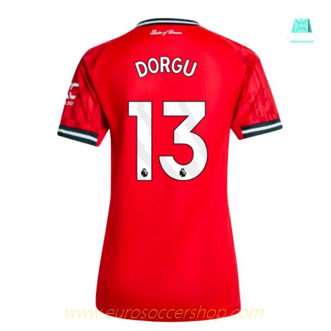 2025-2026 Man Utd Home Shirt (Womens) (Dorgu 13)
