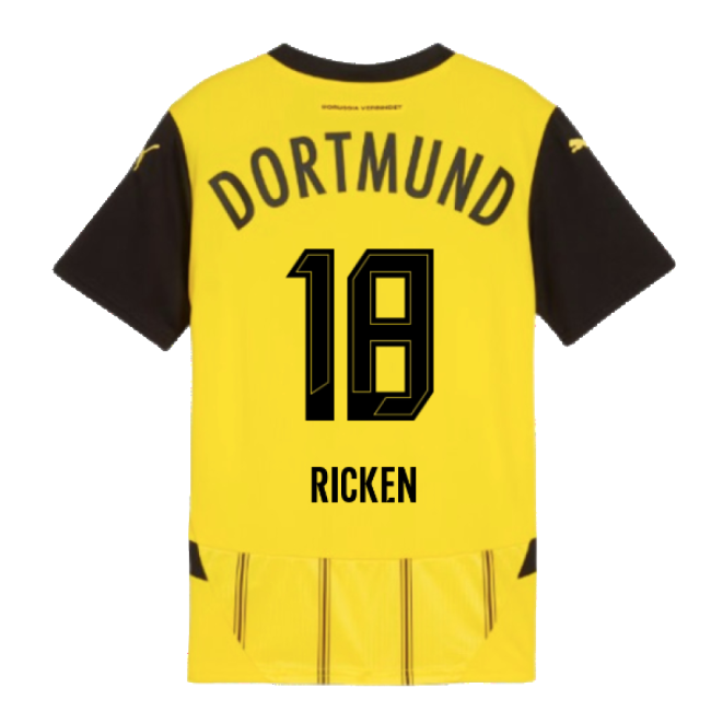 2024-2025 Home Shirt by Borussia Dortmund (Kids