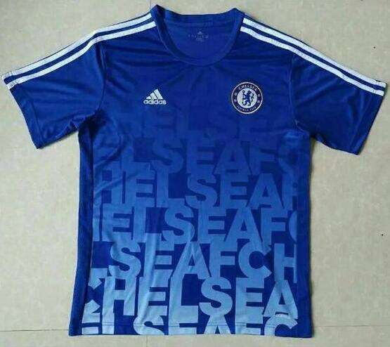 Chelsea Blue 2016-17 Pre-Match Training Shirt - Official Replica 13805