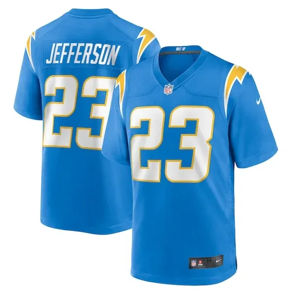 None Tony Jefferson Game Jersey - Blue | NFL Player Jersey | NFL Footb