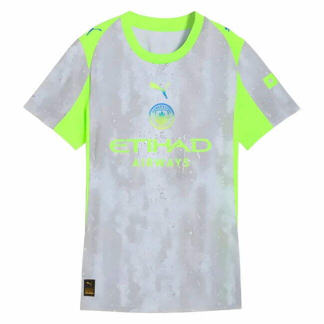 Man City Soccer Club Supporter Shirt - Womens Version