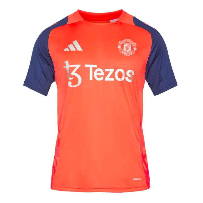 Man Utd Certified 2024-2025 Man Utd Training Jersey (Red) (Beckham 7)