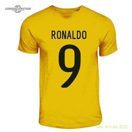 Ronaldo Brazil Top Apparel (2024-2025) Performance Fit Athletic
