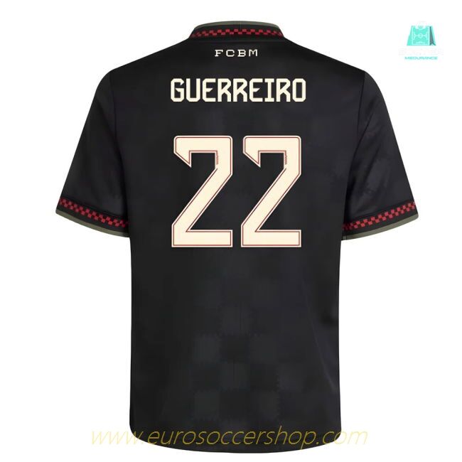 2025-2026 Bayern Munich Third Shirt (Kids) (Guerreiro 22)