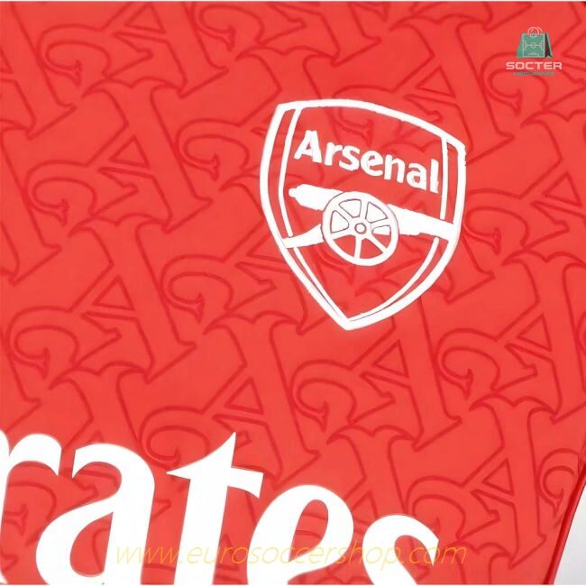 2025-2026 Arsenal Long Sleeve Home Shirt