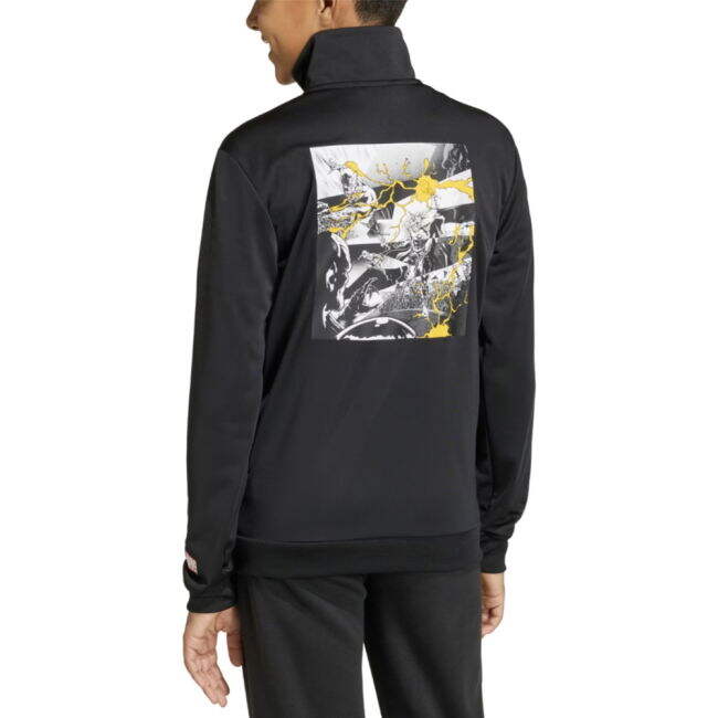 Stylish Real Madrid 2025-2026 Real Madrid Marvel Track Top (Black) ...