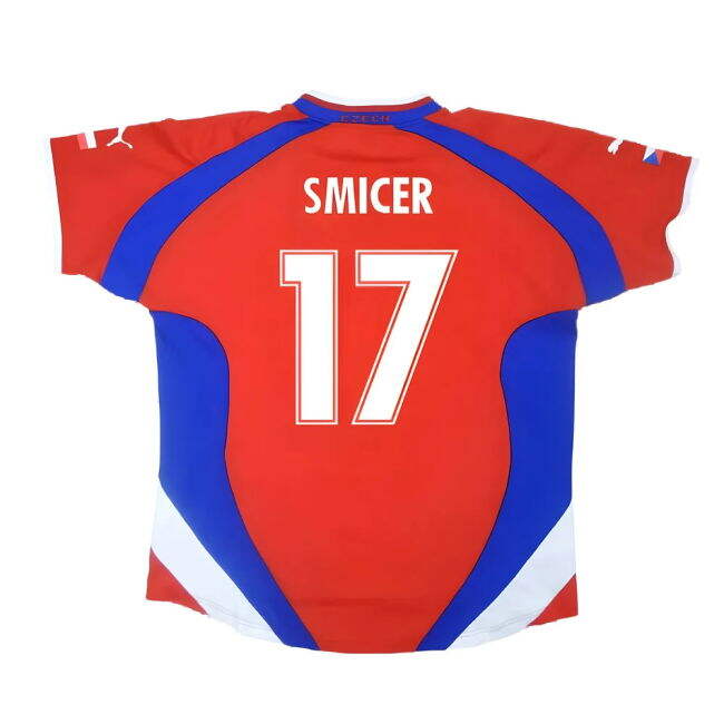 Czech Republic 2000-02 Home Shirt ((Very Good) XL) (Smicer 17)