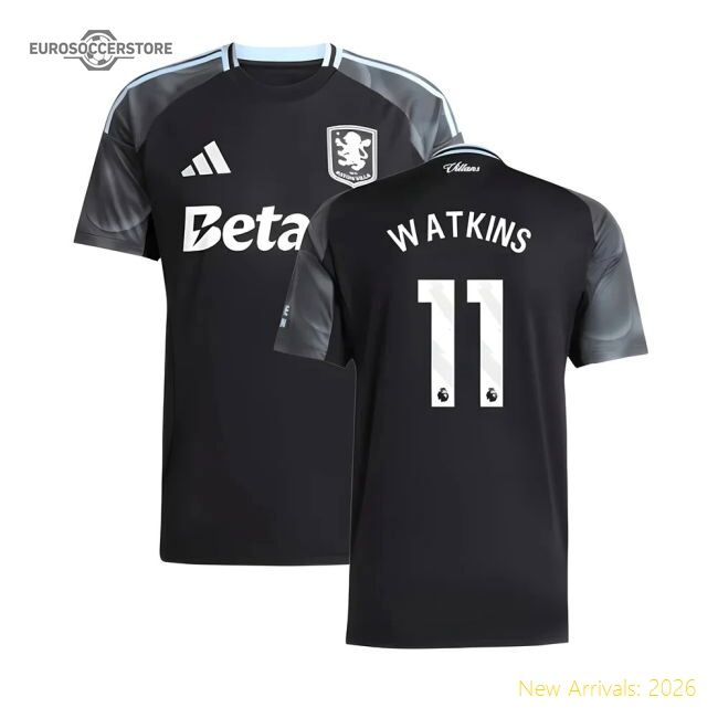 Premium Away Aston Villa Watkins Jersey 2025-2026 Comfortable