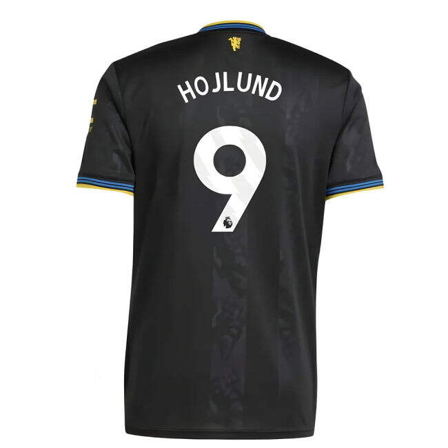 2025-20 Manchester United Authentic Third Football Shirt Hojlund 9 ...