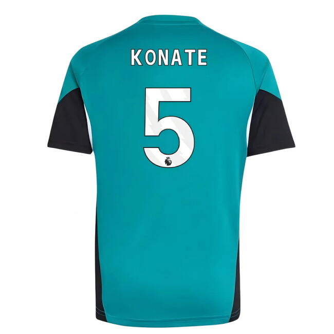 2025-20 Liverpool Training Football Shirt Konate Name & Number L S ...