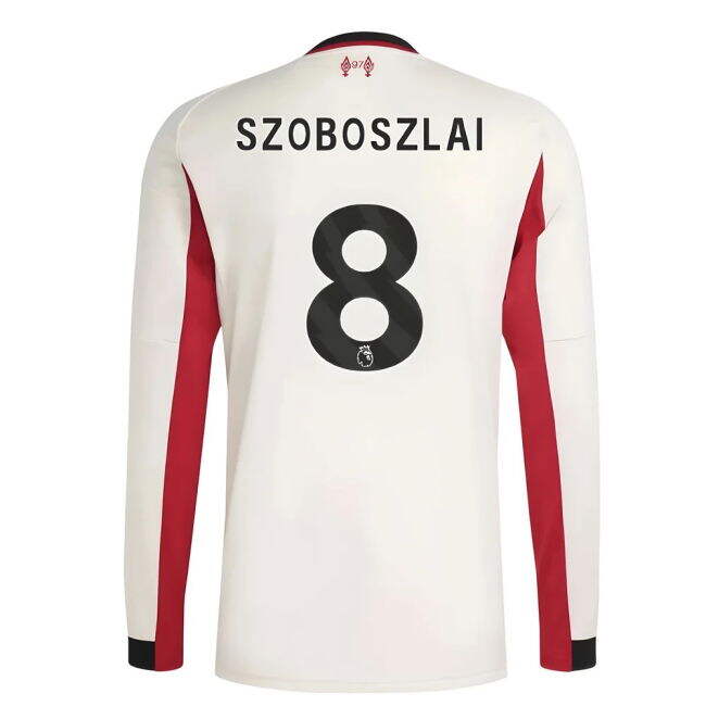 Authentic Jersey 2025-2026 Liverpool Away Great Deal Famous Szobo#573