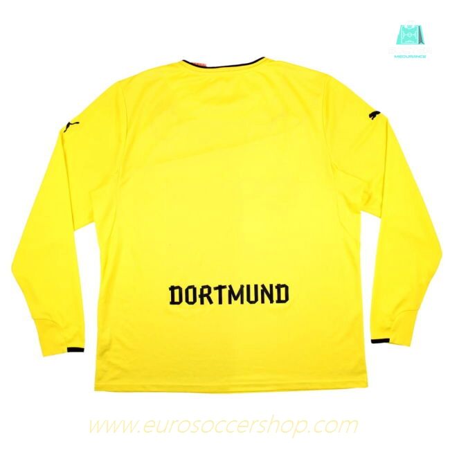 Borussia Dortmund 2013-14 Special Winter Edition Long Sleeve Home Shirt (2XL) (Very Good)