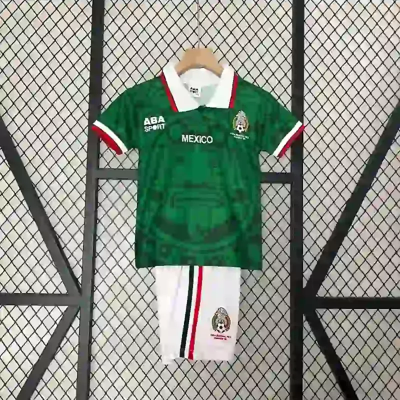 1998 Kids Mexico Jersey retro kit
