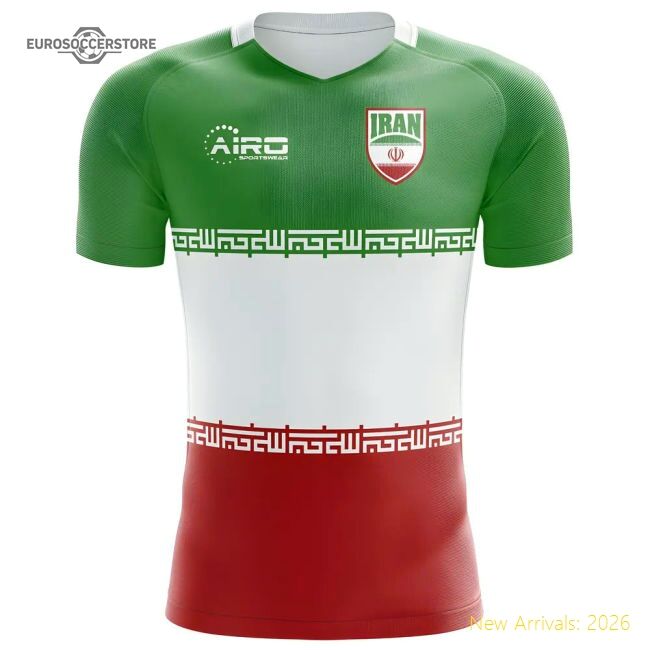 Iran Flag 20252026 Concept Shirt  Authentic Modern Slim
