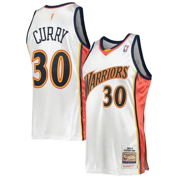 Stephen Curry GSW Pro-Grade Authentic Jersey - White - Fan Favorite