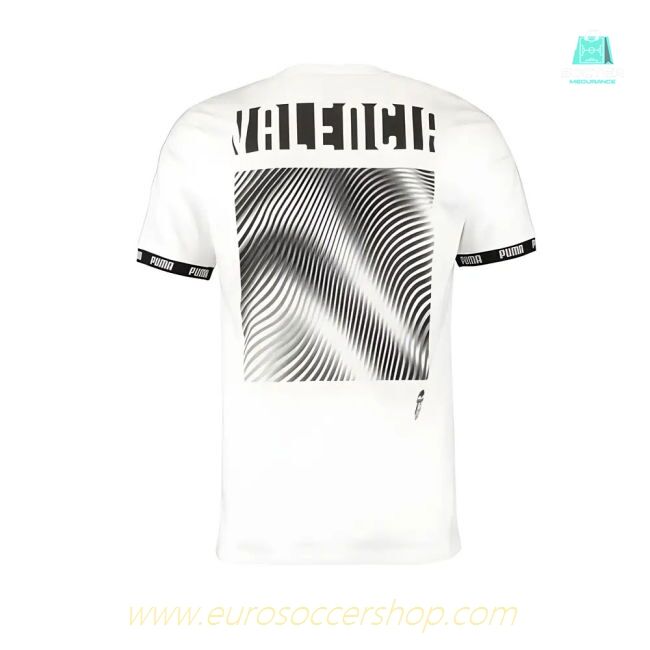 2019-2020 Valencia Puma Football Culture Tee (White)