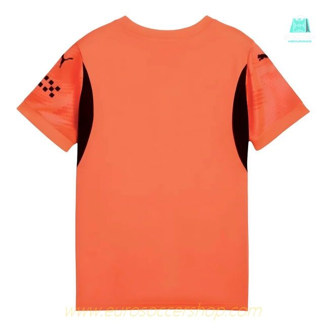 2024-2025 Man City Goalkeeper Shirt (Neon Sun) - Kids (Your Name)