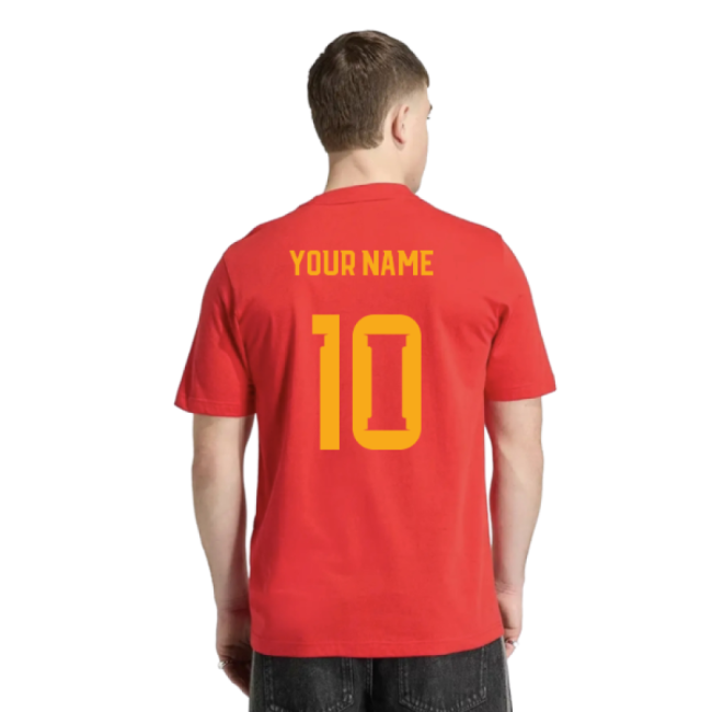 2027 Spain Home Jersey - Match-Day Standard Match Style