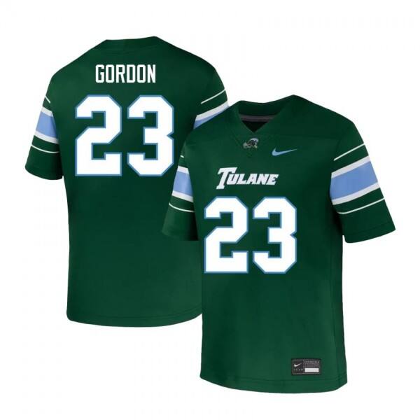 Men Elite Program #23 Javin Gordon Men Green Top-quality Jersey
