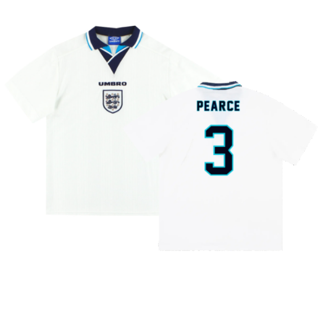 England Soccer Squad Traditional Home Football Shirt (3)