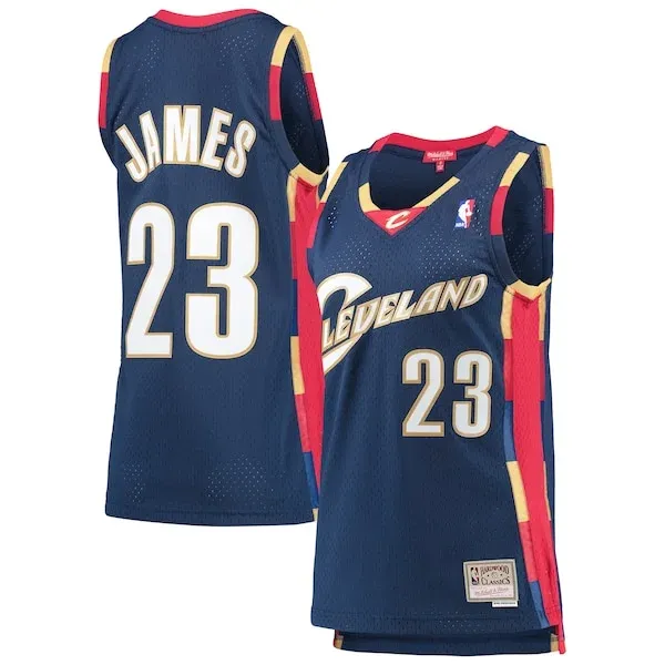 LeBron James CLE Swingman Jersey - exclusive swingman-jersey - Navy