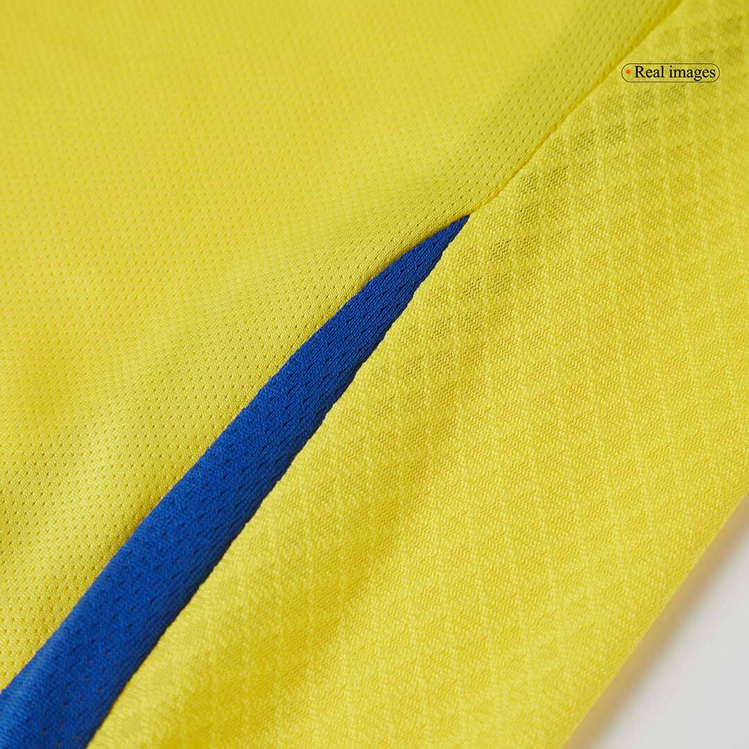 Al Nassr Home  Soccer Jersey Kit(Jersey+Shorts) 2024/25 Authentic Kit