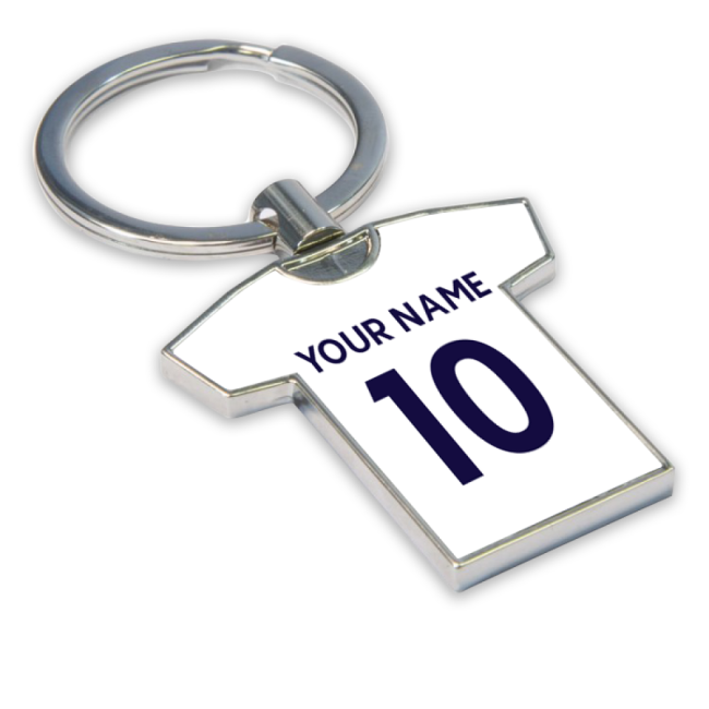 Premium Personalised Tottenham Hotspur Key Ring - Premium Quality