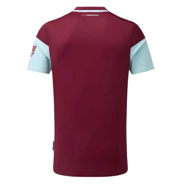 Vintage 2020-2021 Burnley Home Shirt for Match Support Official Licensed Product