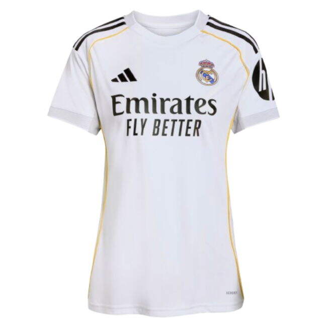 2025-2026 New Real Madrid Home Jersey