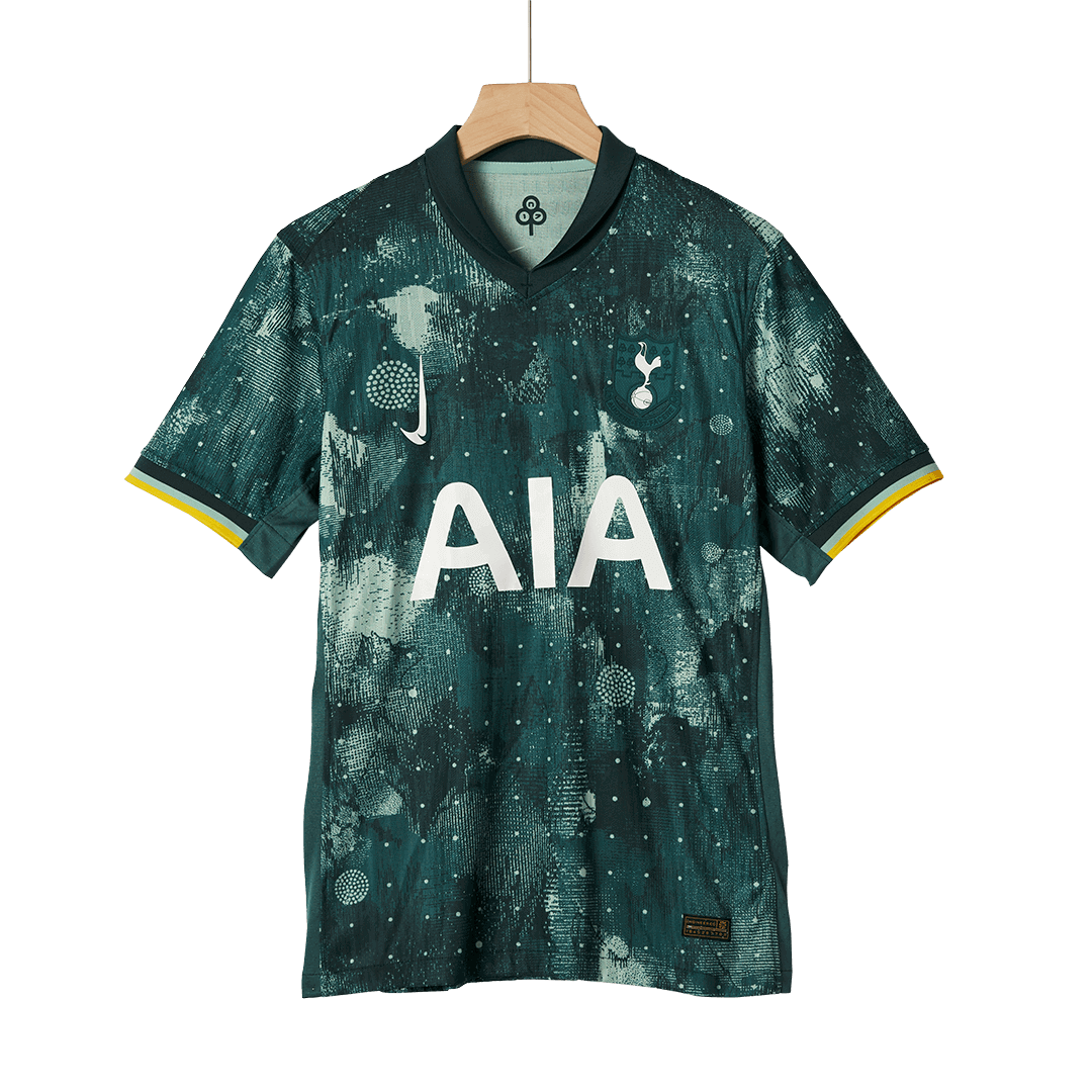 Player Version Tottenham Hotspur Third Away Soccer Jersey 2024/25Authe